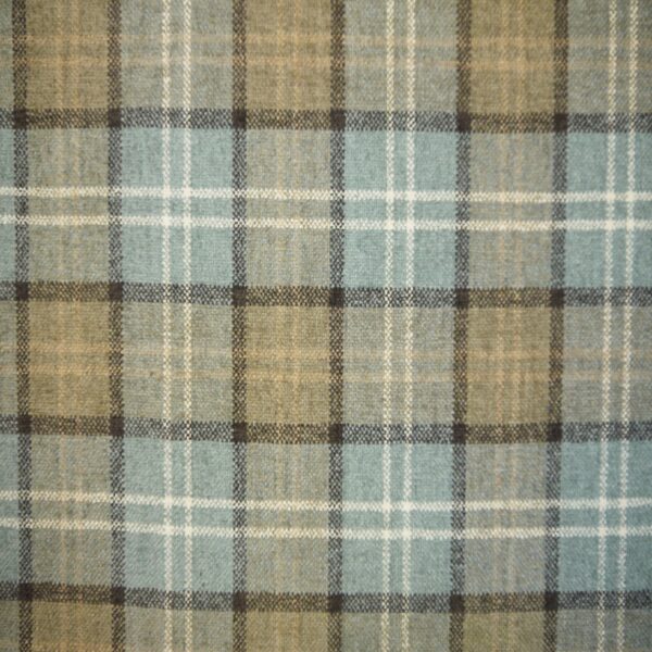 Lana Plaid Fabric Col Dove Grey